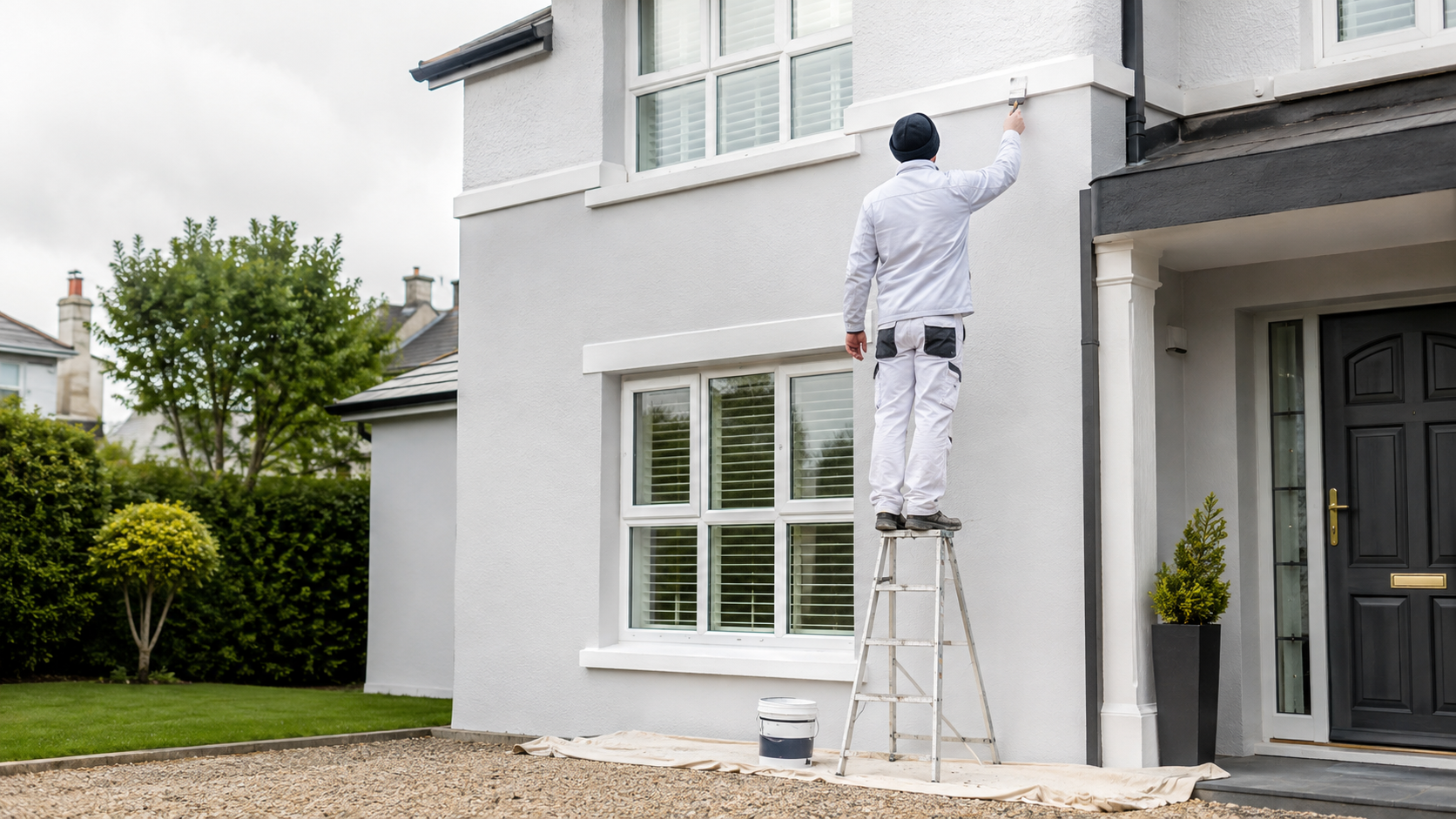 Sample exterior home improvement work